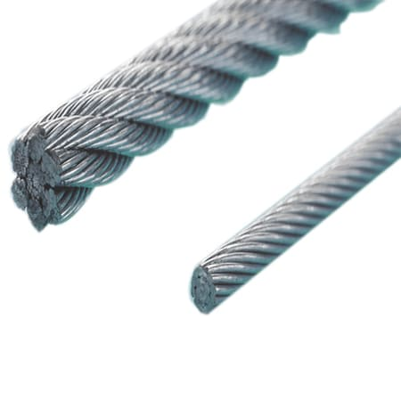 Câble Galvanisé 100,5 M - Pour Clôture, Jardin, Bricolage
